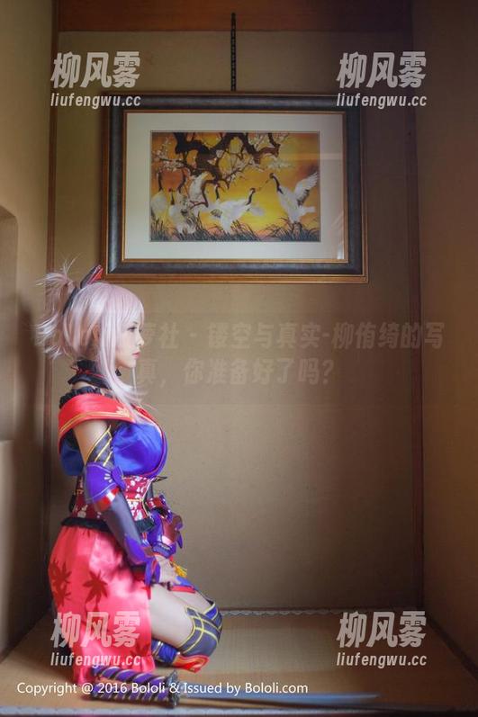 BoLoli菠萝社 - 镂空与真实-柳侑绮的写真，你准备好了吗？