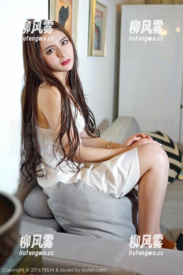 Feilin嗲囡囡 - SiByl李思宁这件红裙子，是你值得拥有的写真集，赶快下载吧！