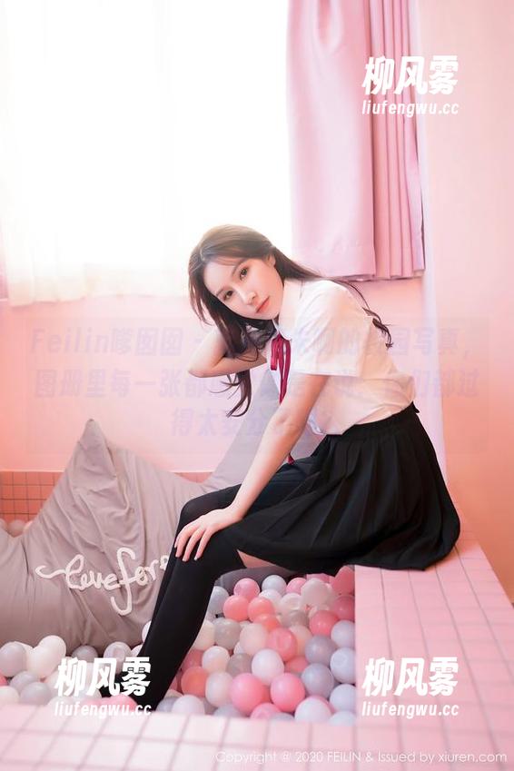 Feilin嗲囡囡 - 就是阿朱啊的校园写真，图册里每一张都感觉像是在说：你们都过得太安分了吧？
