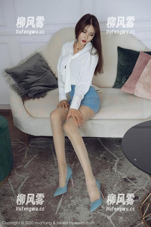 HuaYang花漾 - 关注原图，不如一起来欣赏这套图，尤妮丝egg的美足真让人小心心直跳！