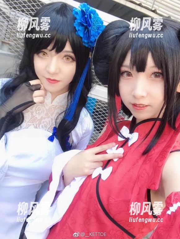 别眨眼，Kettoe的cos更新，V家里的GUMI旗袍直接上了！