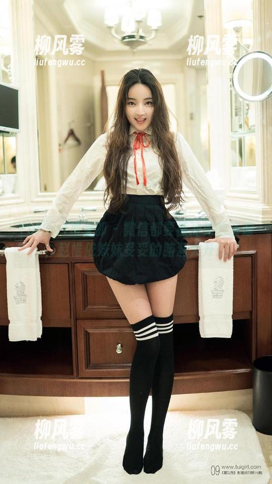 TuiGirl推女郎 - 微信都要被冲势的资源，赵惟依妹妹妥妥的脑洞大开！