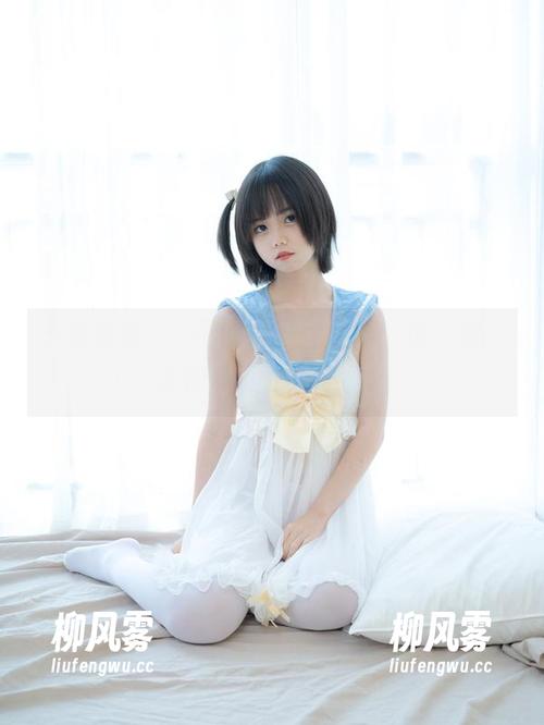 少女秩序 - 晞可的裤里丝写真：这一刻，太神奇了，不好意思