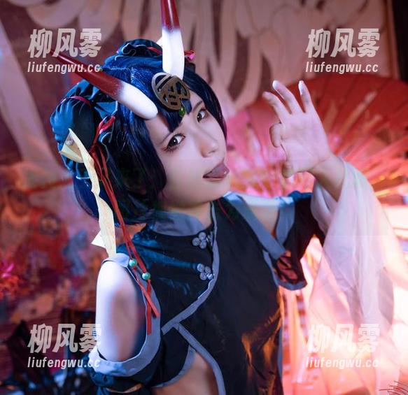 拖拉大王又来了：在线编织的申鹤同人礼服，图片视觉冲击力满满！
