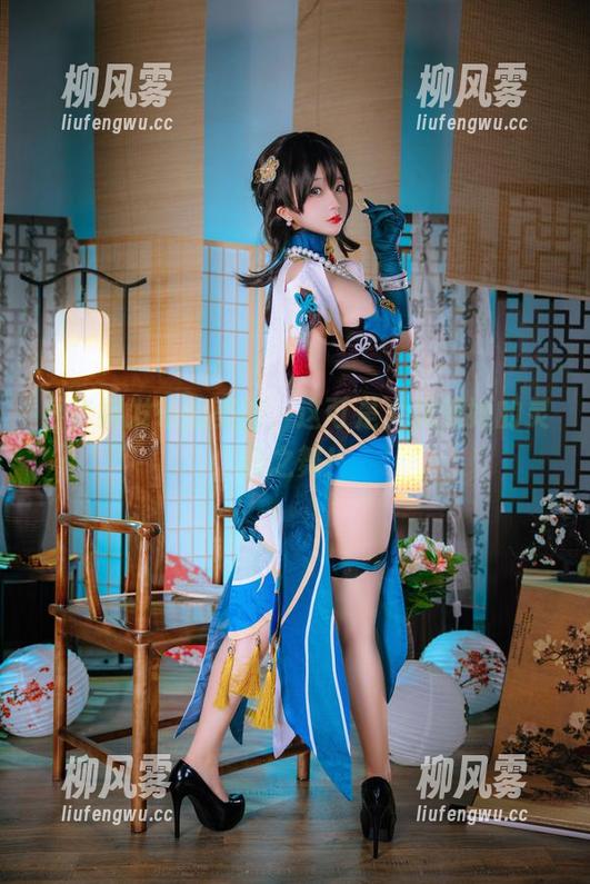 日奈娇发布的美图，这可是大凤舞姬的灵魂之舞！