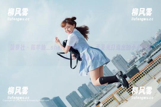 菠萝社 - 陈芊瑜_sherry蕾丝写真：无圣光打造出的小小反叛，让人不自觉侧目。
